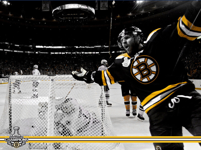 Hockey Player Celebrating — Black, Celebratory