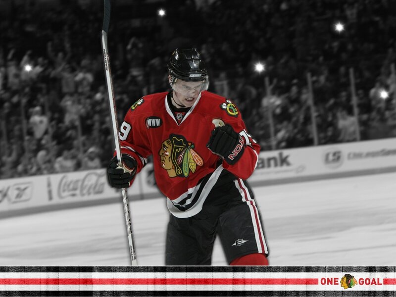 Hockey Player Celebrating — Red