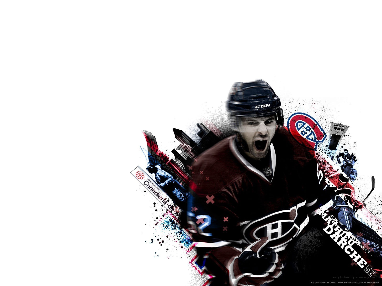 hockey player celebration