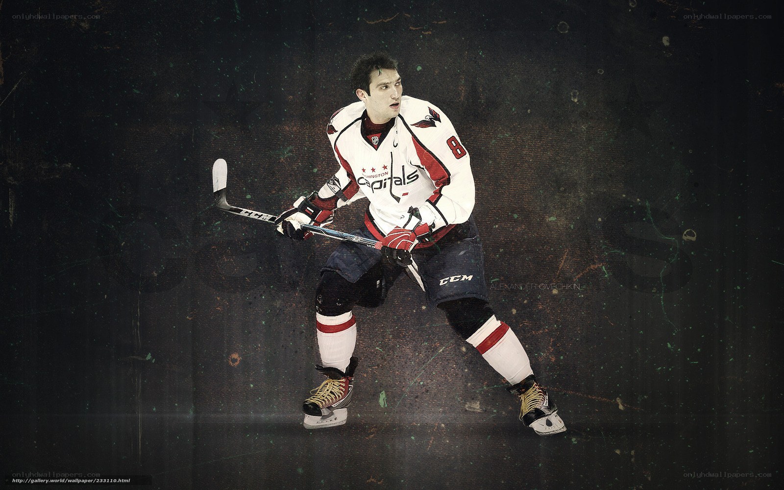 hockey player in action