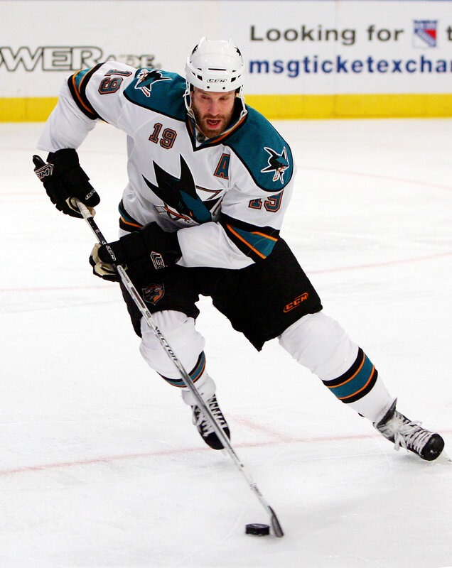 hockey player in action