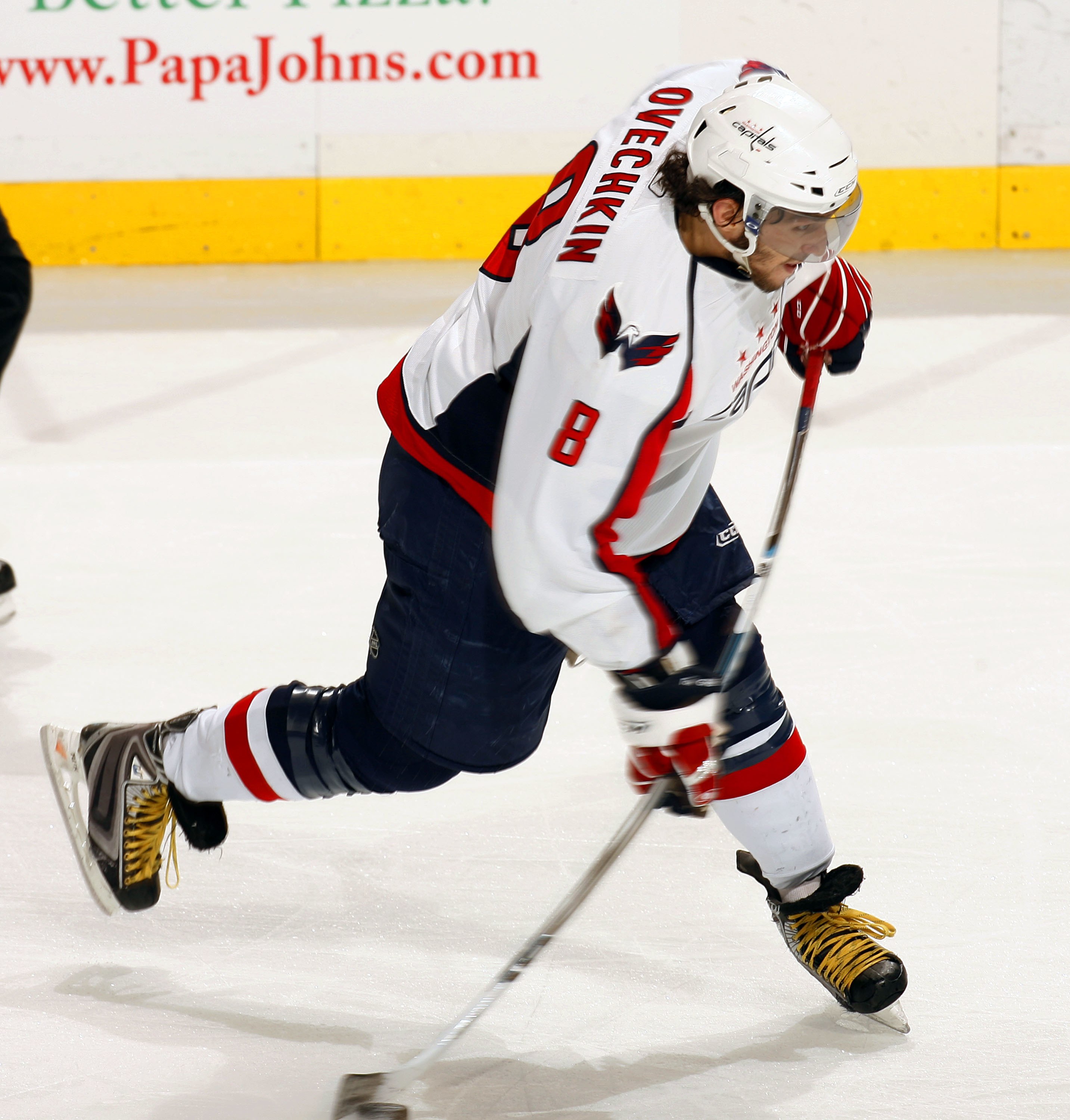 hockey player in action