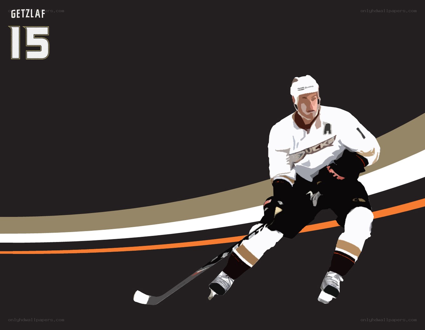 hockey player in action