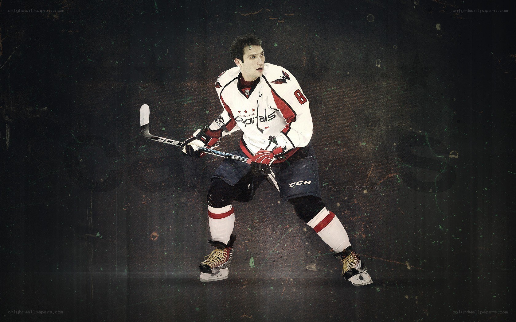 hockey player in action