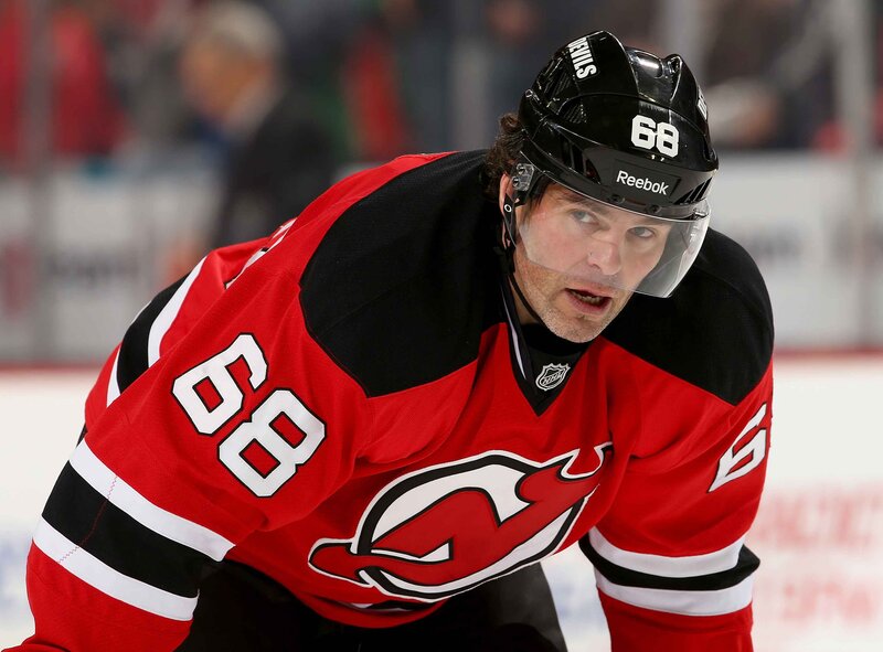 hockey player in action