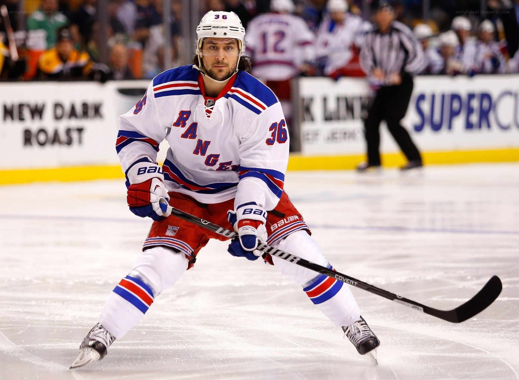 hockey player in action