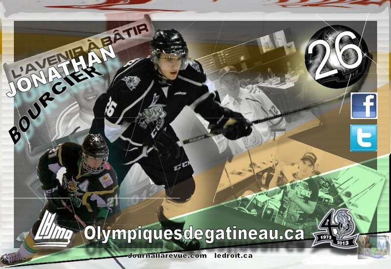 Hockey Player in Action — Black, Dynamic, Collage