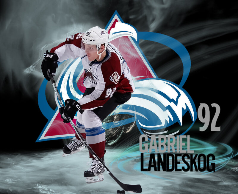 Hockey Player in Action — White, Dramatic