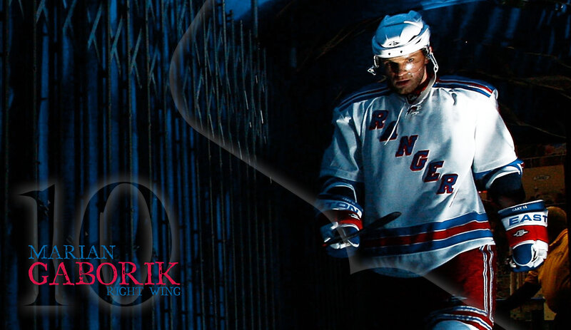 Hockey Player in Uniform — Blue