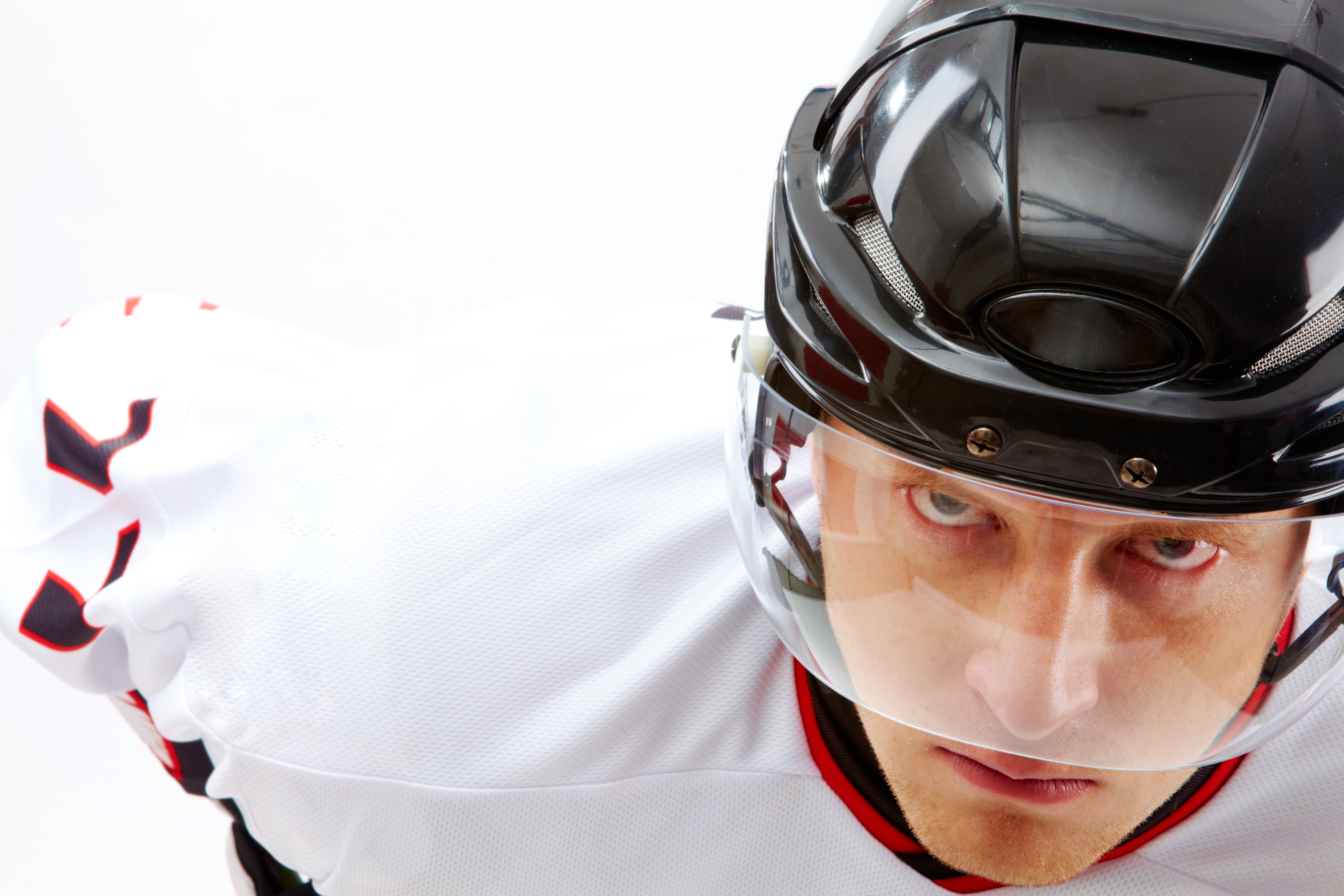 hockey player in uniform