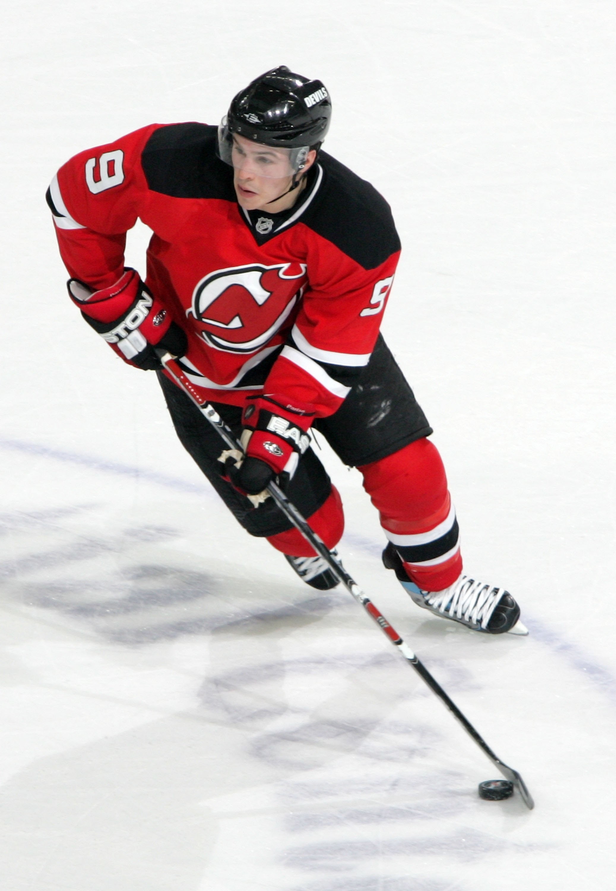 hockey player on ice