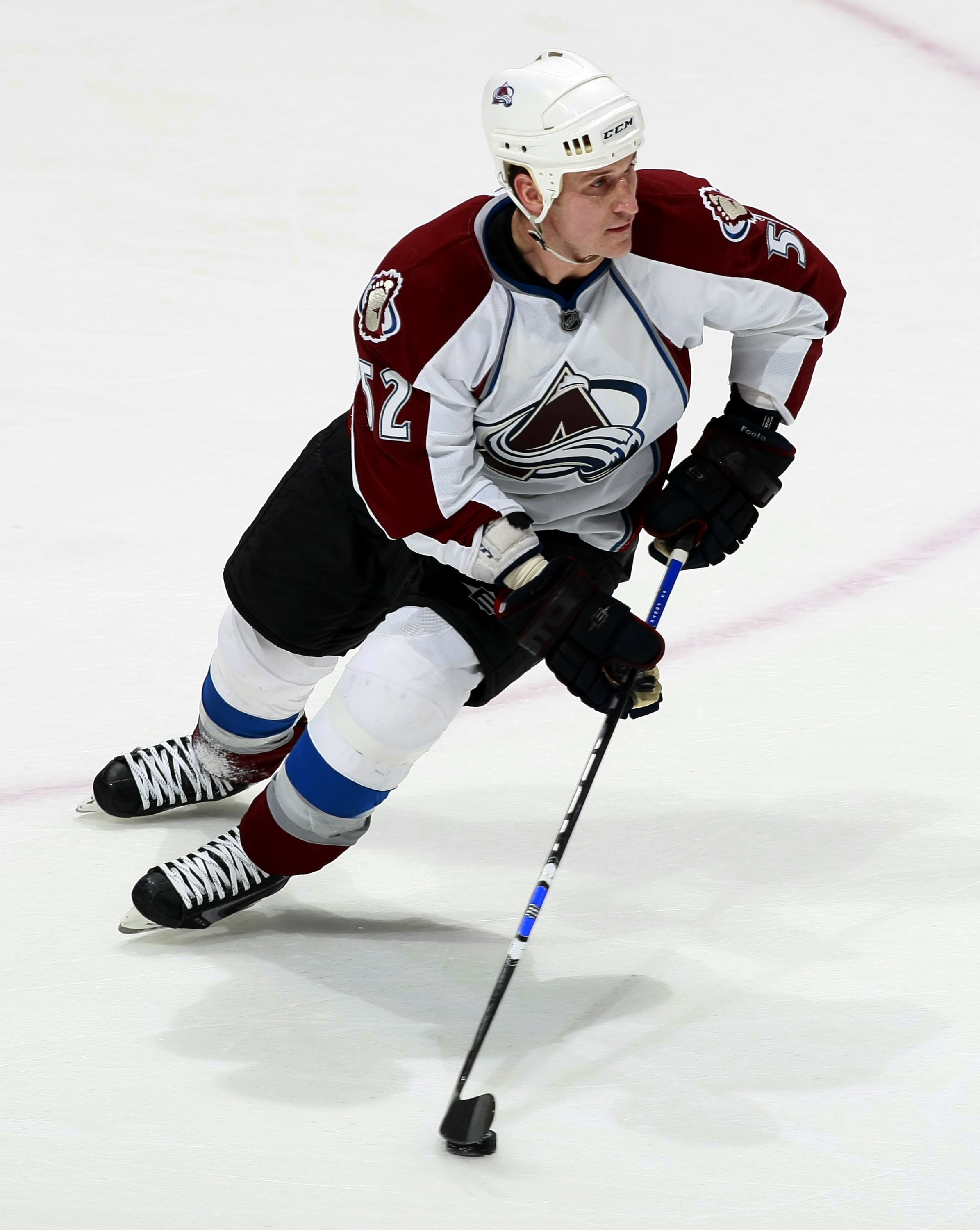 hockey player on ice