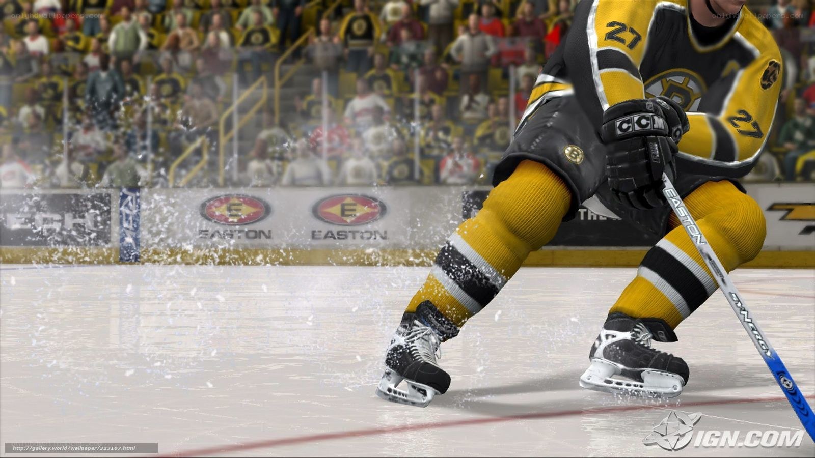 hockey player on ice