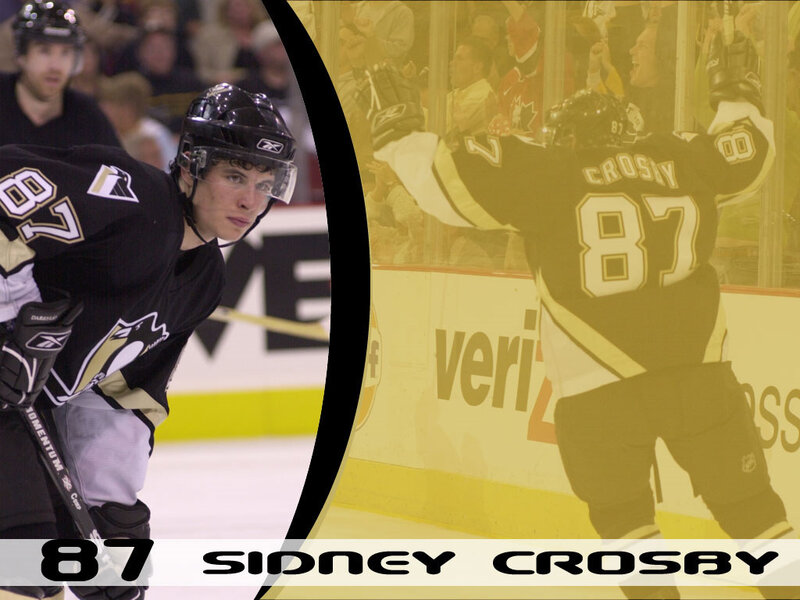Hockey Player Sidney Crosby