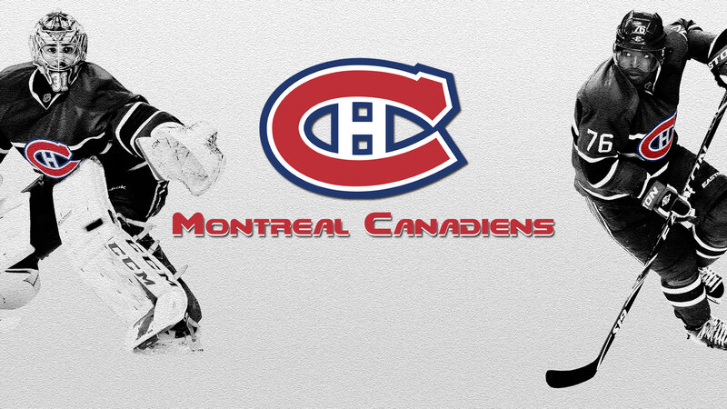 Hockey Players in Action — Black, Dynamic, Illustration