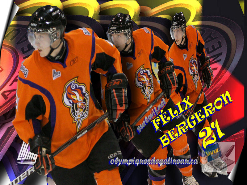 Hockey Players in Orange Jerseys