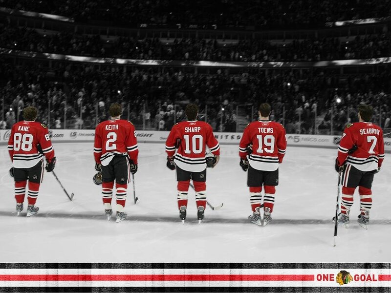 Hockey players on ice