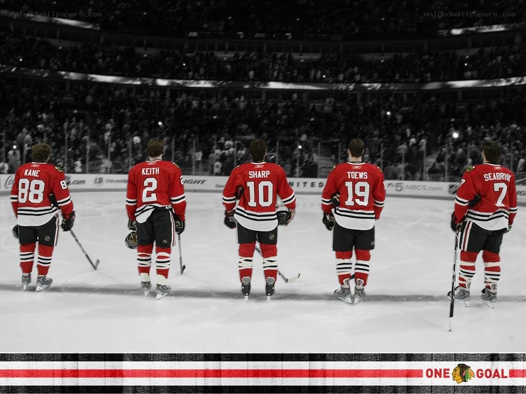 Hockey players on ice