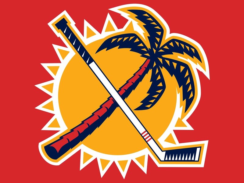Hockey Stick and Palm Tree