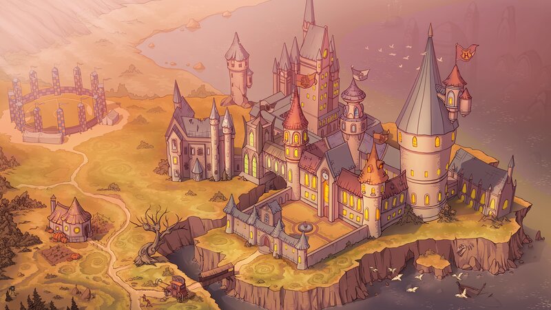 Hogwarts Castle — Yellow
