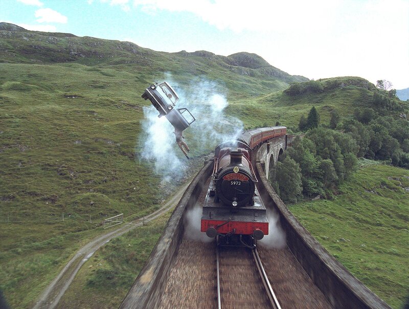 Hogwarts Express collision