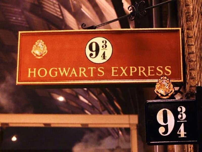 Hogwarts Express sign