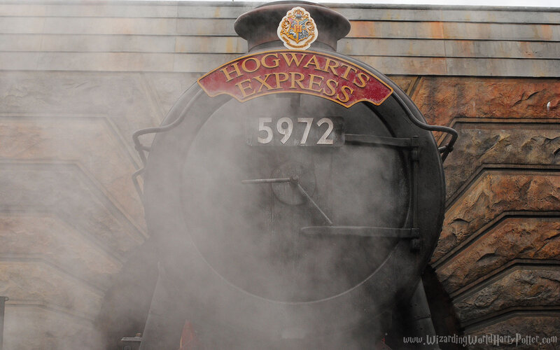 Hogwarts Express steam train