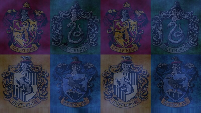 Hogwarts House Crests