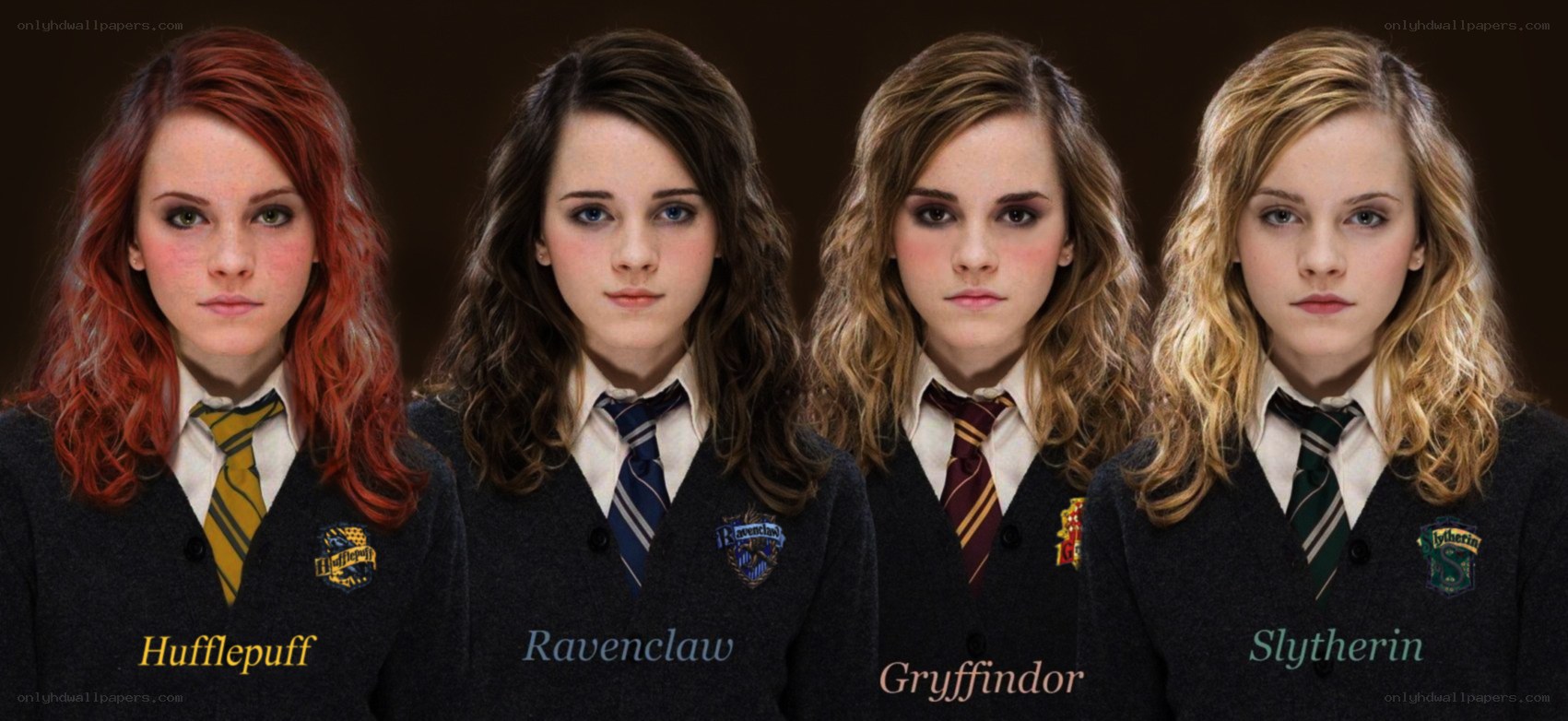 Hogwarts house students