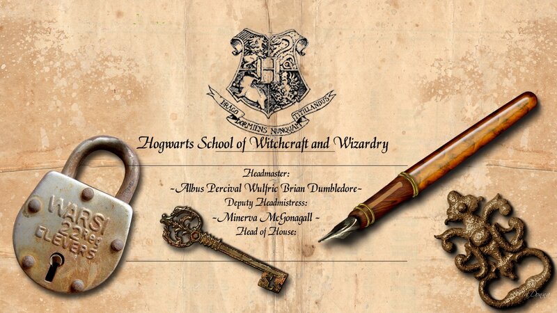 Hogwarts Letter and Objects