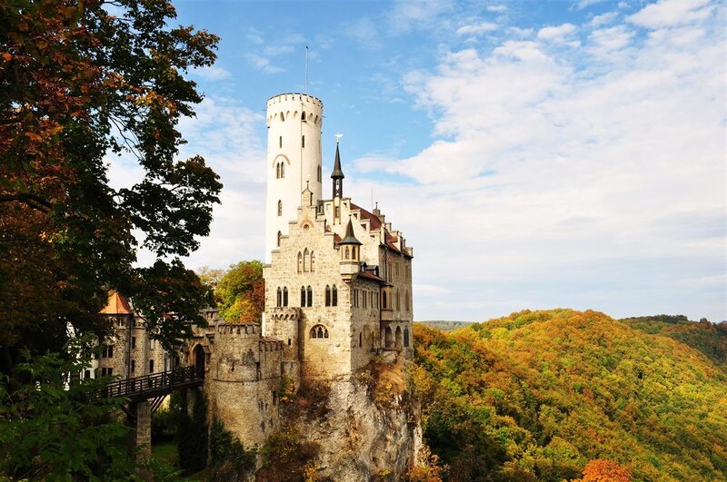Hohenschwangau Castle — Blue