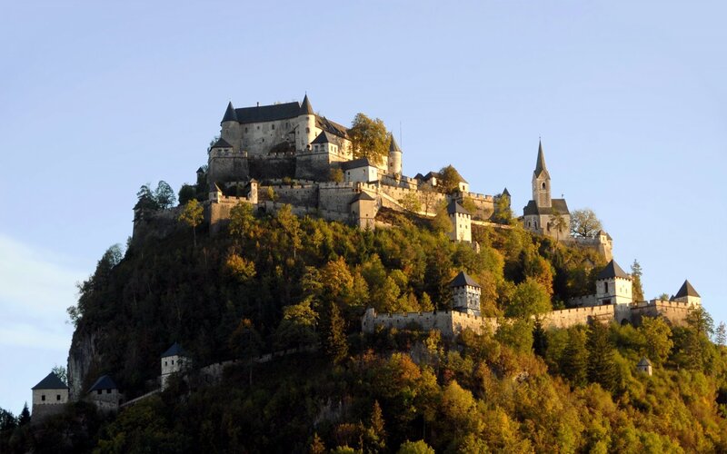 Hohenwerfen Castle — Green, Serene