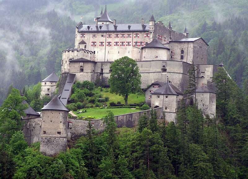 Hohenwerfen Castle — Green