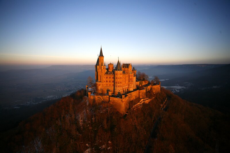 Hohenzollern Castle — Blue