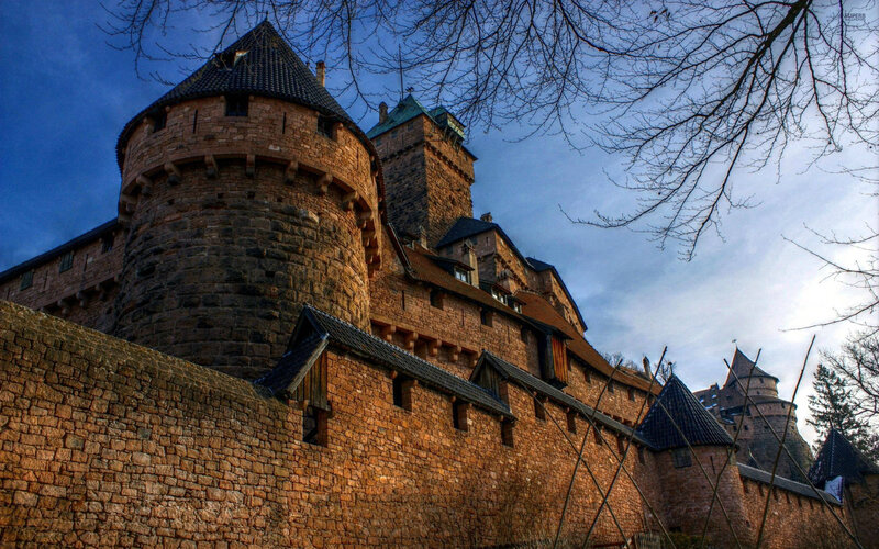 Hohenzollern Castle — Brown, Dramatic