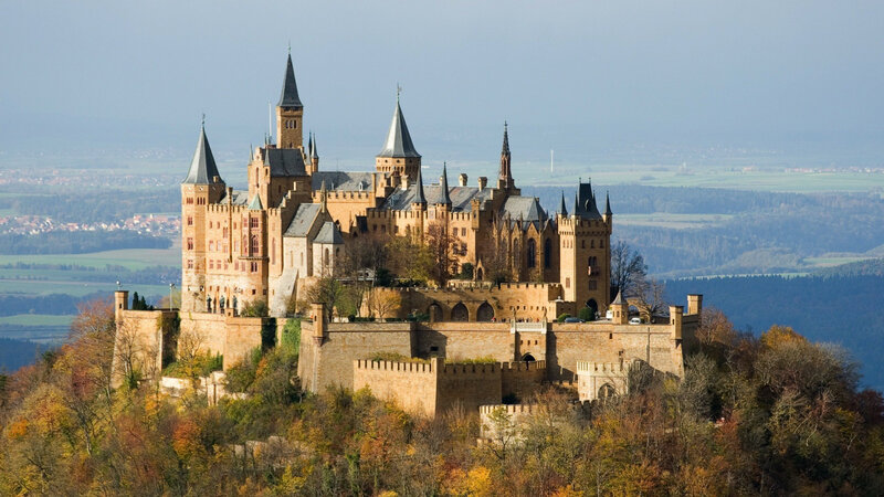 Hohenzollern Castle — Brown, Serene