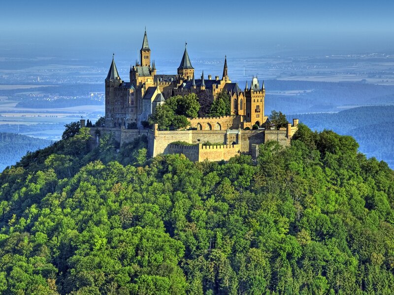 Hohenzollern Castle — Green, Serene