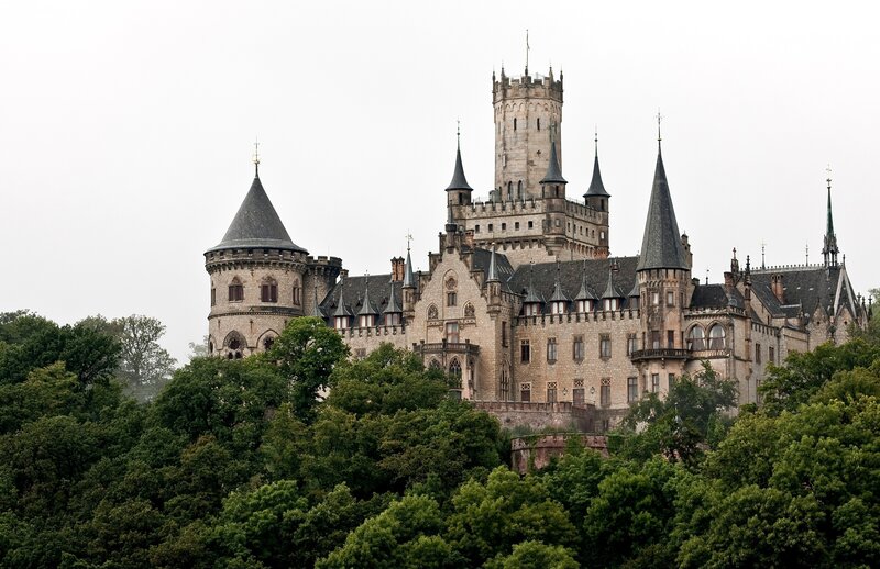 Hohenzollern Castle in Germany