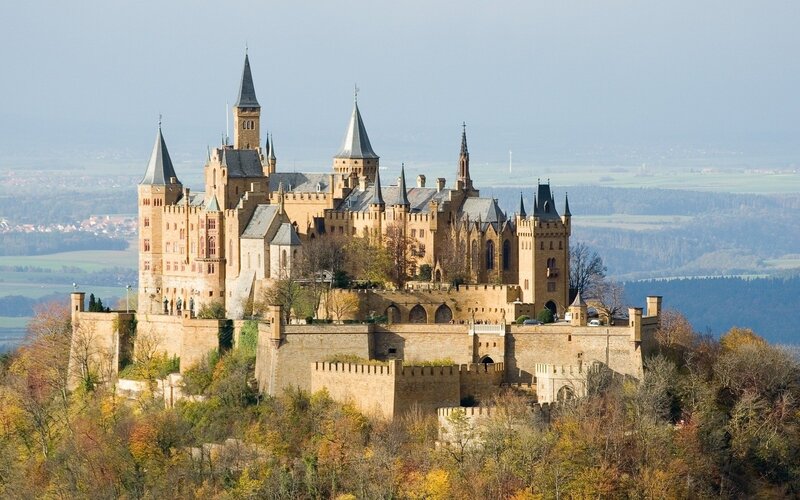 Hohenzollern Castle in Germany