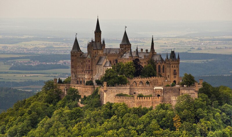 Hohenzollern Castle in Germany