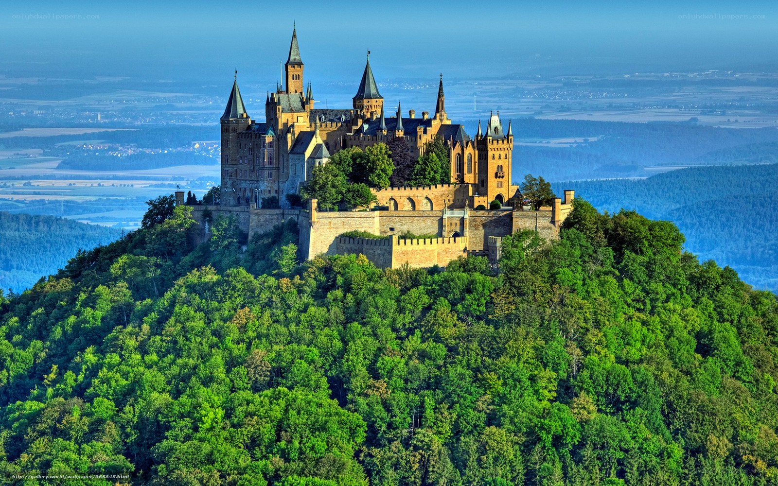 Hohenzollern Castle in Germany
