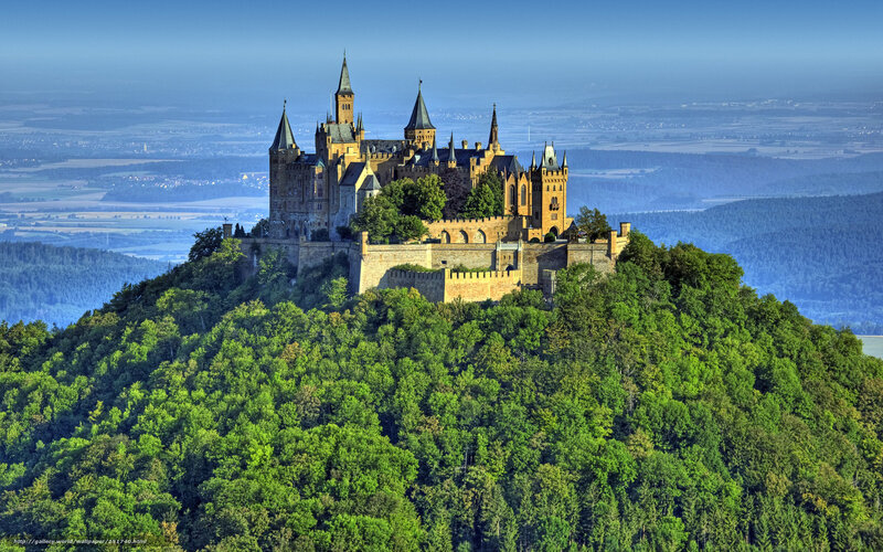 Hohenzollern Castle in Germany