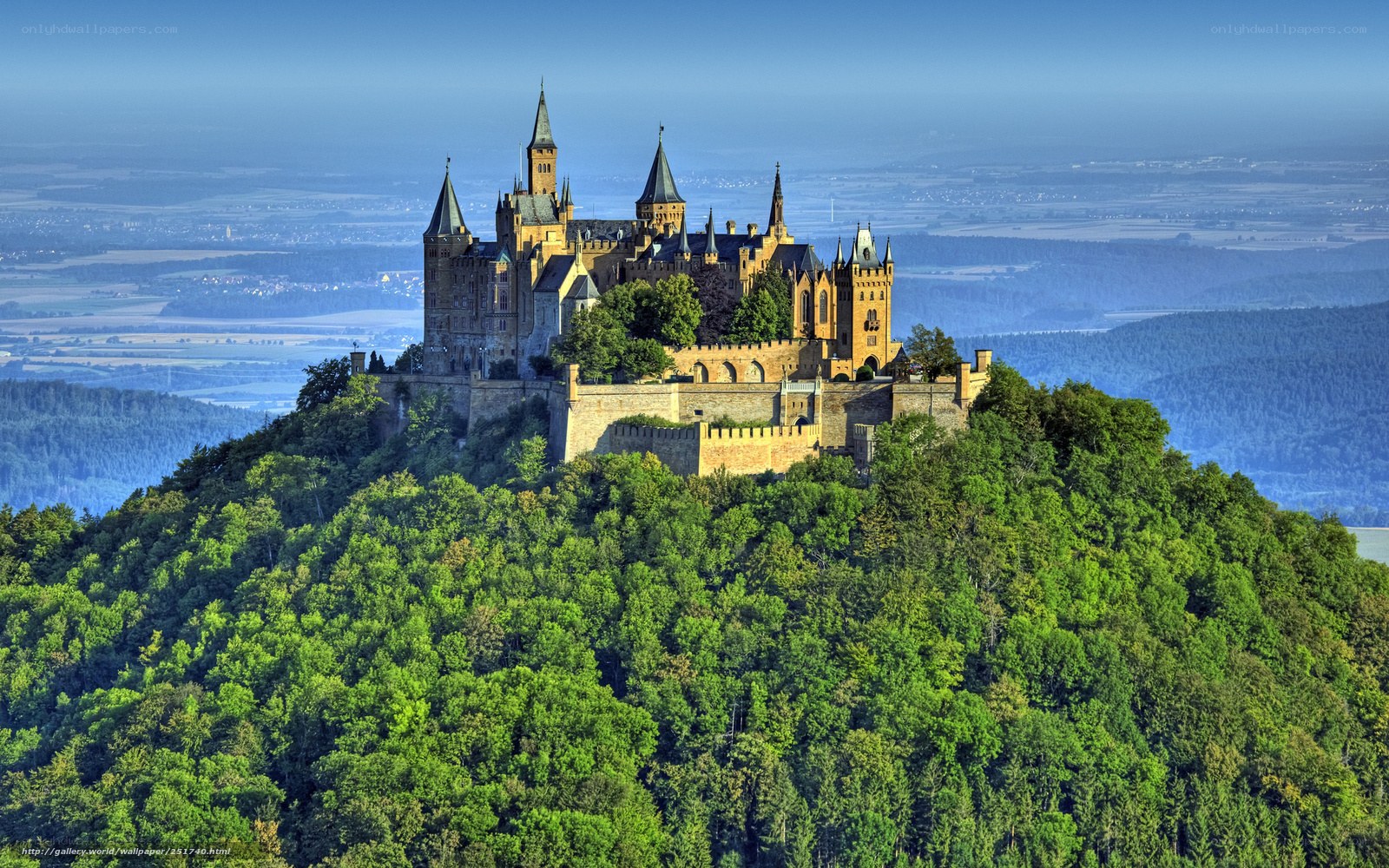 Hohenzollern Castle in Germany