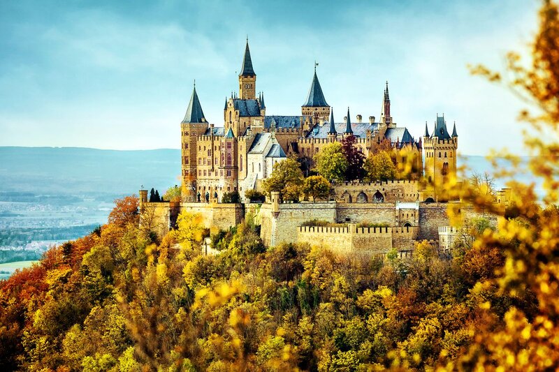 Hohenzollern Castle — Yellow