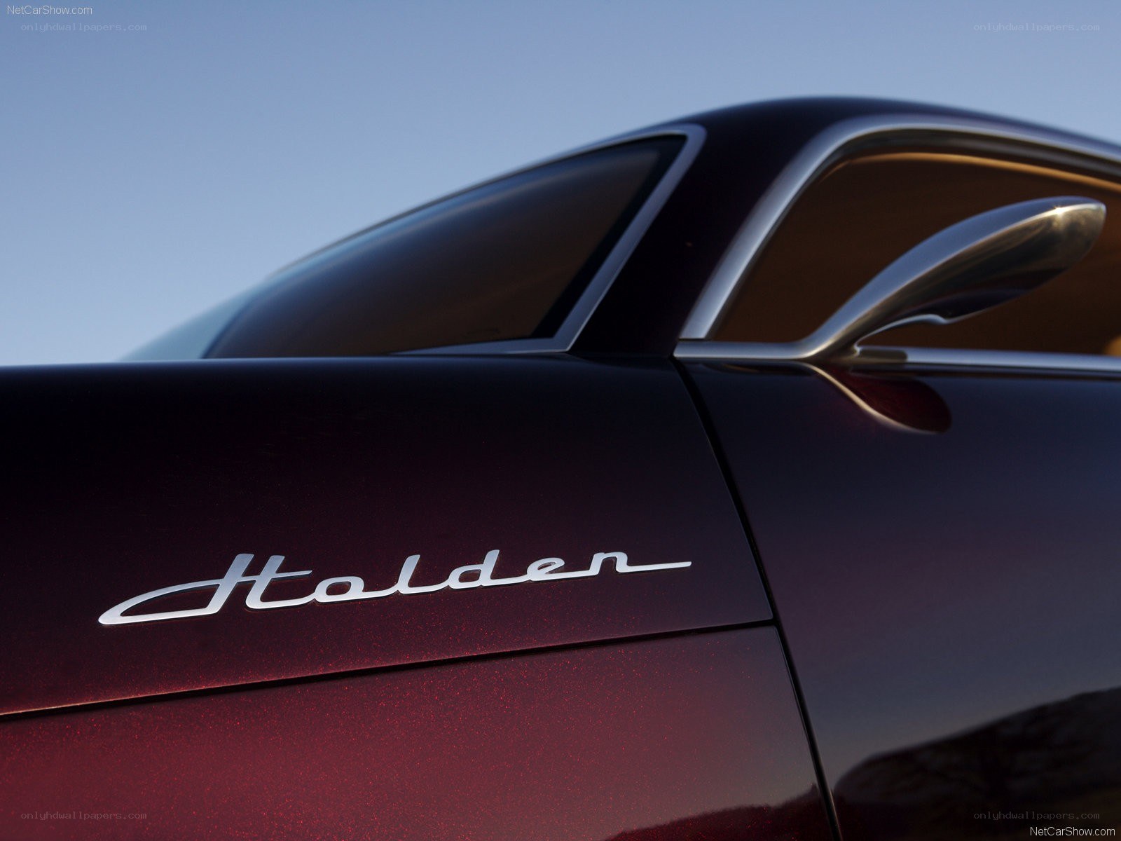 Holden car emblem close-up