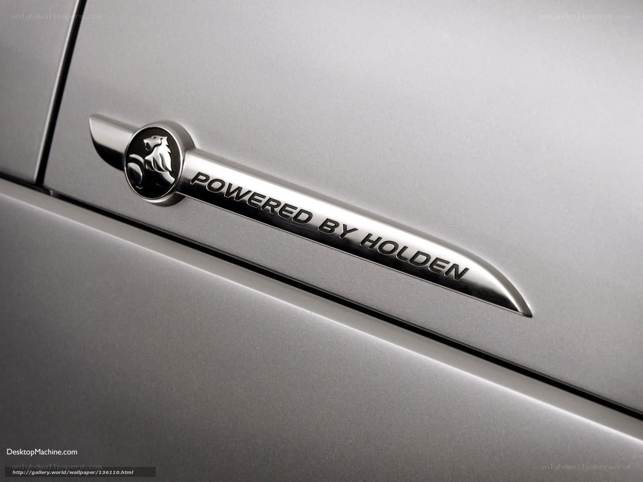 Holden car emblem close-up