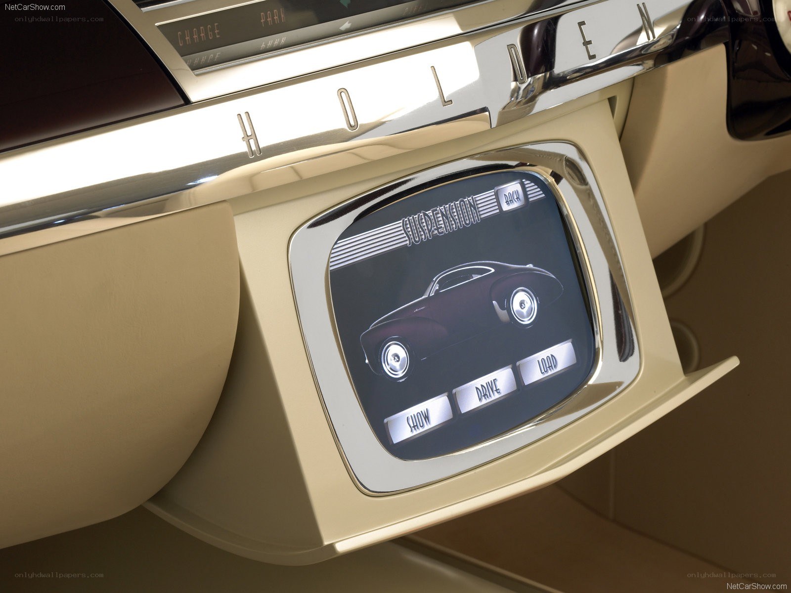 HOLDEN concept car dashboard