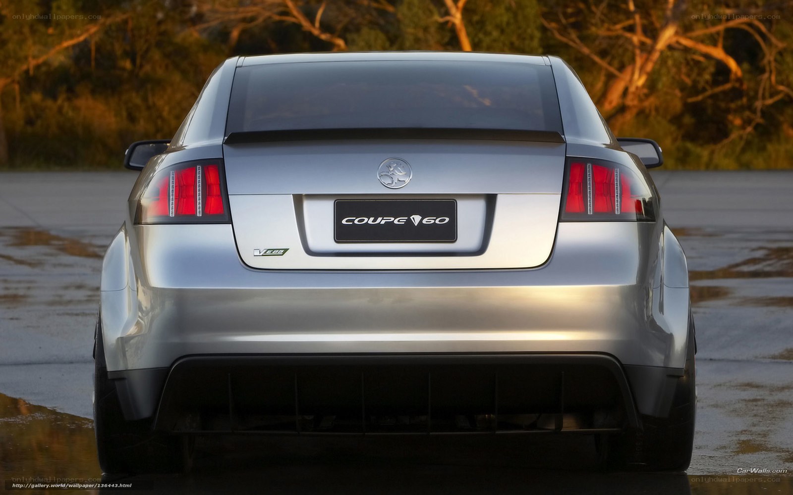 Holden Coupe 60 rear view