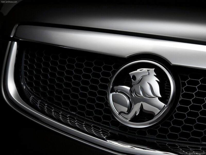 Holden grille emblem close-up
