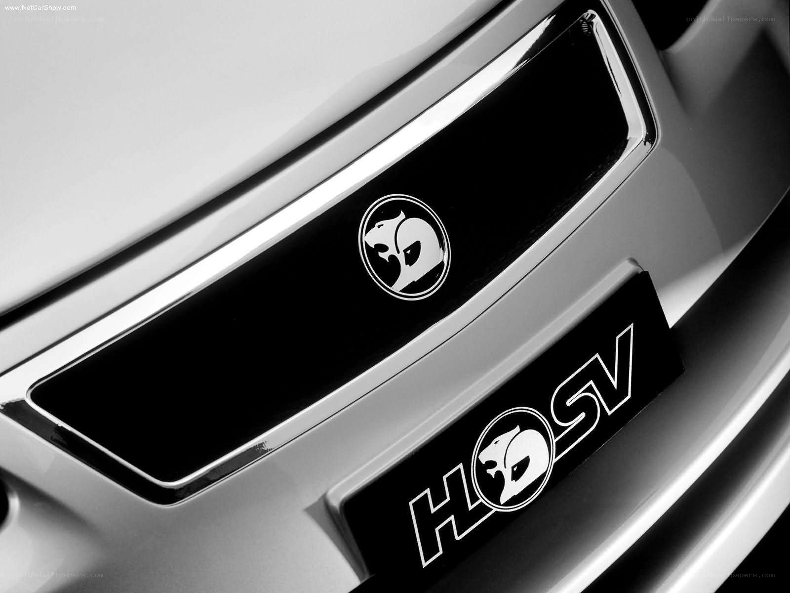 Holden HSV badge close-up